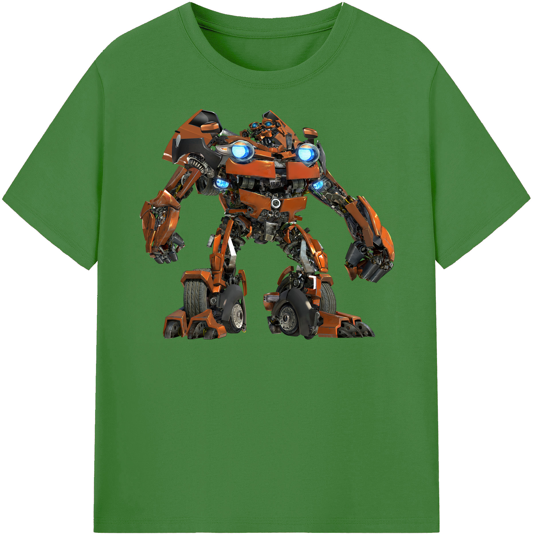 （画像用） Transformers トランスフォーマー レディースカジュアルプリントTシャツ（綿100％）